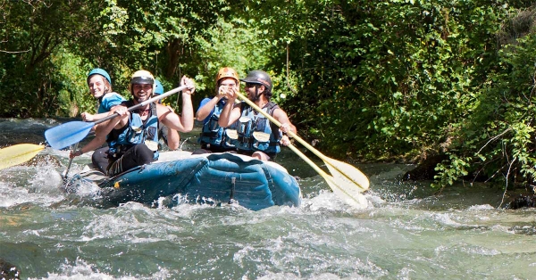 Rafting trips in umbria